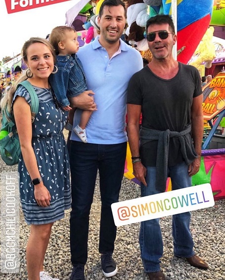 The met Simon Cowell!!